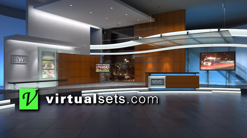 News Feed Wide Right - Virtual Set Design Library